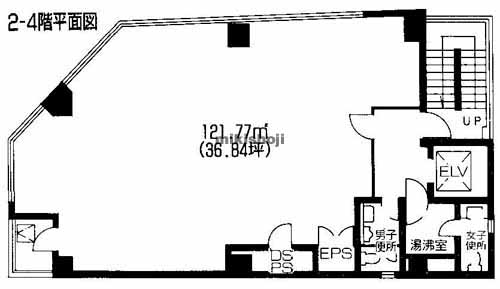 関内ＮＳビル 平面1