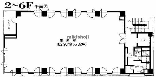 武蔵小杉三枝ビル 平面1