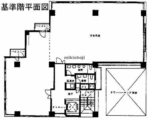 斉藤ビル 平面1
