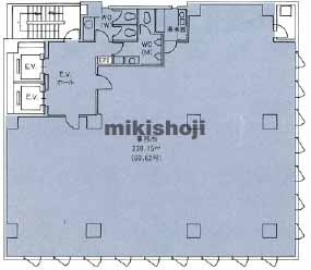 横浜タナベビル 平面1