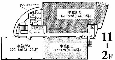 ＫＤＸ横浜ビル 平面1
