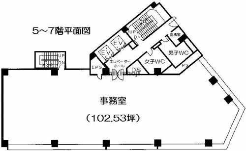 オーイズミ本厚木ビル 平面1
