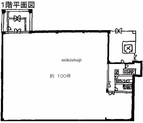 海老名三紫ビル 平面1