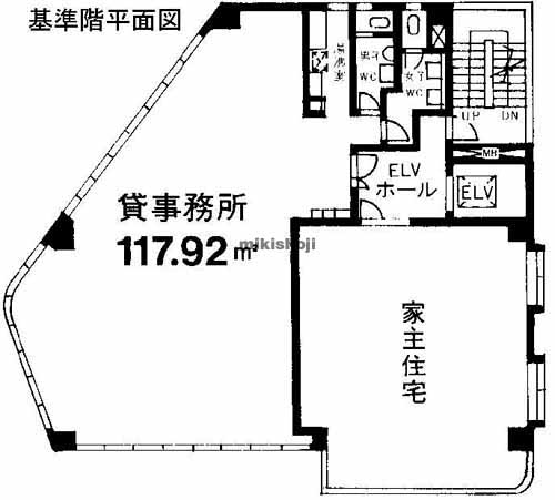 東戸塚上條ビル 平面1