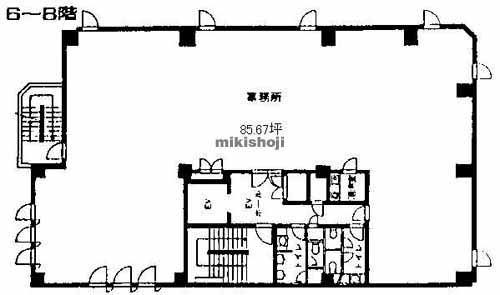 横浜アーバンビル 平面1