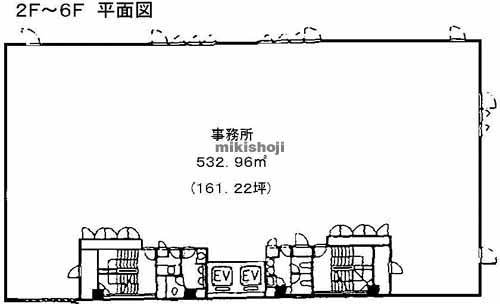 港横浜ビル 平面1