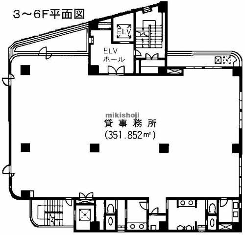 西神奈川アーバンビル 平面1
