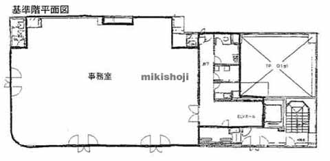 ニッパツ西口ビル 平面1