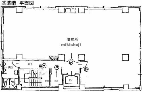 西口幸ビル 平面1