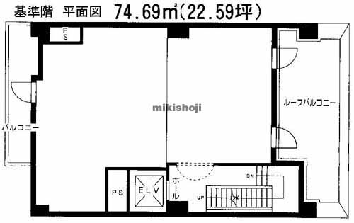 渡辺ビル 平面1