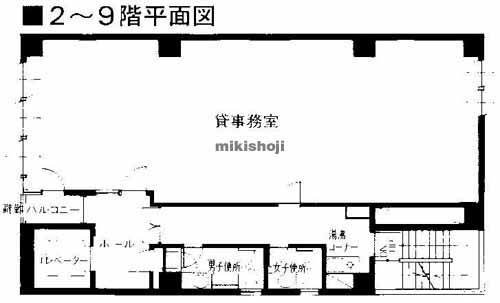 ヴェルディ横浜ビル 平面1