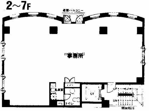 ＡＣＣＥＬＡ２１ビル 平面1