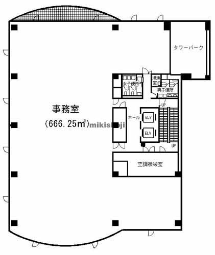 東部ヨコハマビル 平面1