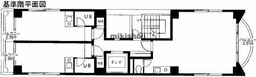 大営長者町ビル 平面1