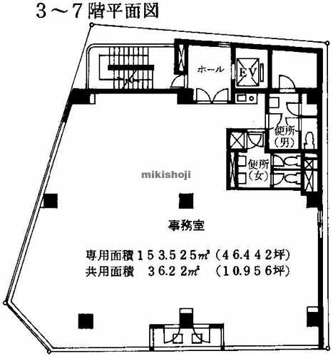 トローヂャンビル 平面1
