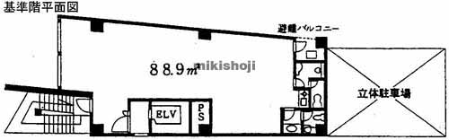 第６吉本ビル 平面1