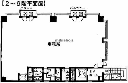 富士見町ビル 平面1