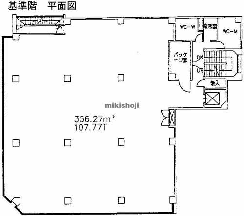 明治安田生命厚木ビル 平面1