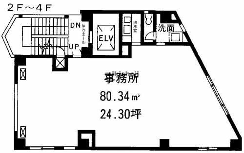 五十嵐ビル 平面1