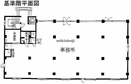 横浜ハイツビル 平面1