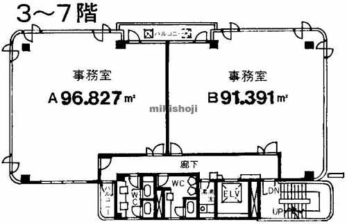 オセアンビル 平面1