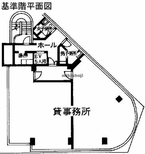 東戸塚ナイスビル 平面1