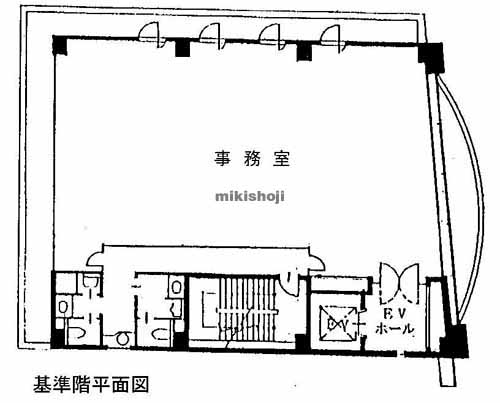 ワミレスウエストビル 平面1