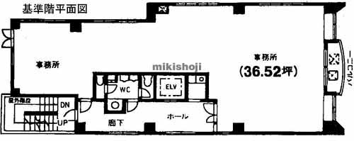 タカシゲビル 平面1