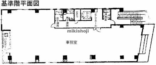 平松川崎ビル 平面1