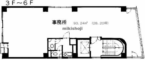 三起ビル東田 平面1