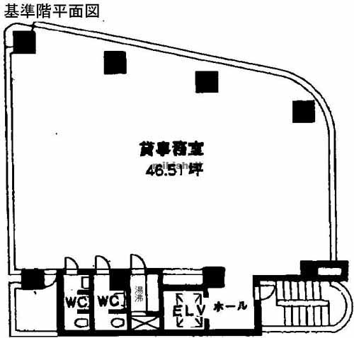ニッコ－ビル 平面1