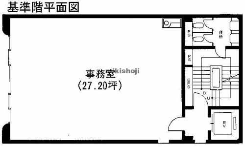 溝ノ口第７三信ビル 平面1
