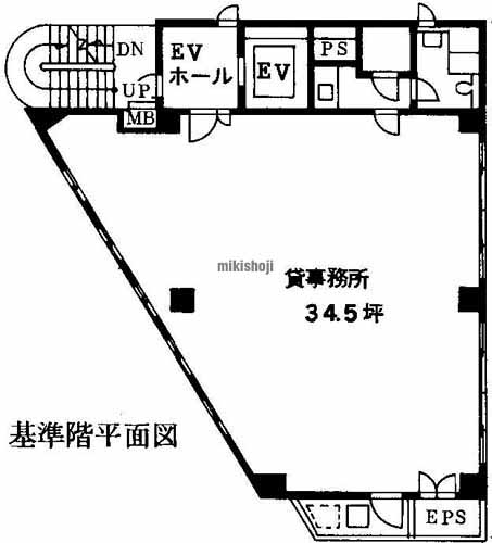 ユーランド溝ノ口ビル 平面1