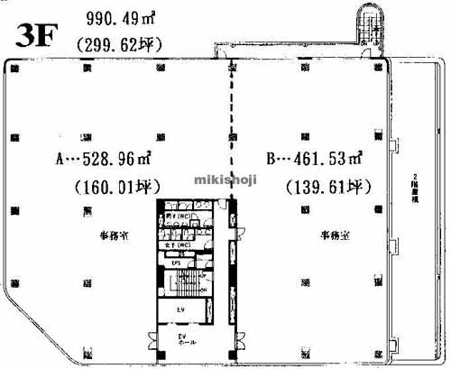 宮崎台ガーデンオフィス 平面1
