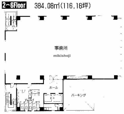 メガ・サンエスビル 平面1