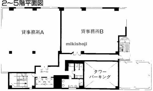 原田センタービル 平面1