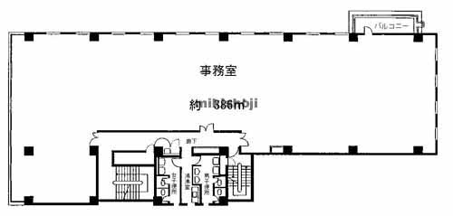 住友生命大船ビル 平面1