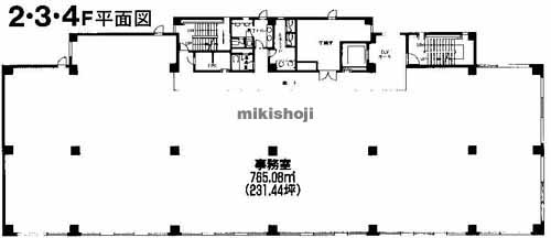 中央林間アネックスビル 平面1