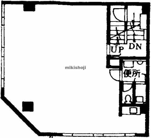 岩田ビル 平面1