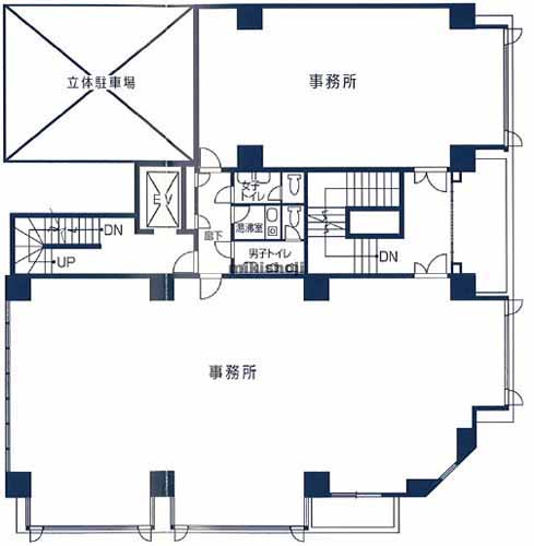 関内スクエアビル 平面1