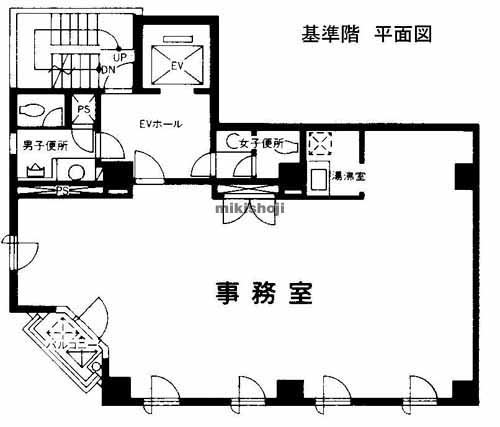 加州ビル 平面1