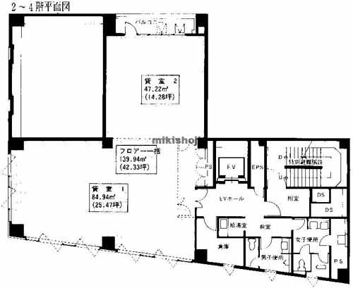 太陽生命横須賀ビル 平面1