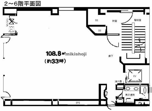 エバーズ第９横浜東口ビル 平面1