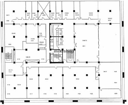 (一財)シルクセンター国際貿易観光会館 平面1