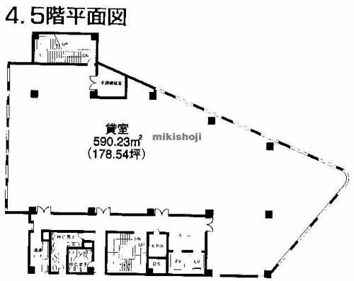 オセアン柏桜ビル 平面1