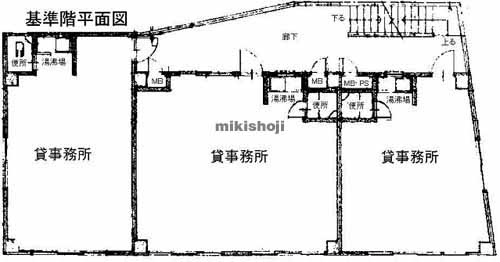 松原ビル 平面1