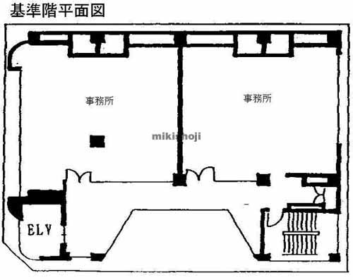 門倉６ビル 平面1