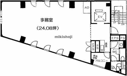 リアル関内ビルディング 平面1