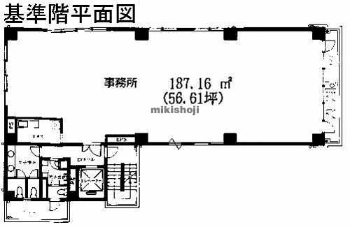 平野ビル 平面1