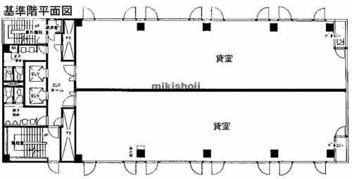 鷺沼センタービル 平面1